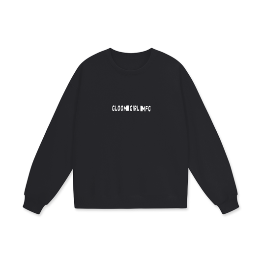 Who Done It? Crimes Crew Neck Drop Shoulder Oversized Sweatshirt